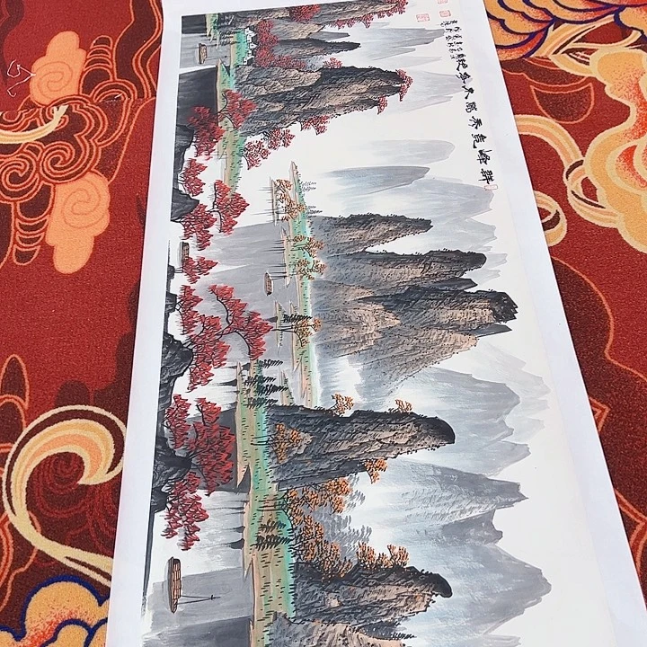 国画孟宪岱老师六尺整张国画