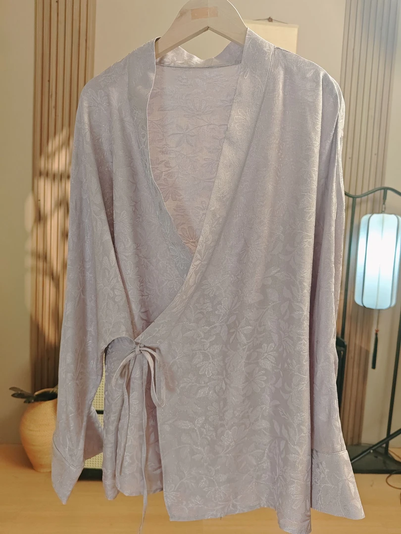 【三经绞罗大茶服】薄款新中式防晒夏季女外套古风印花日常服装