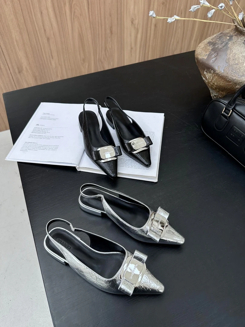 【保国女鞋】女士包头一字带无后跟半包鞋（890-7）