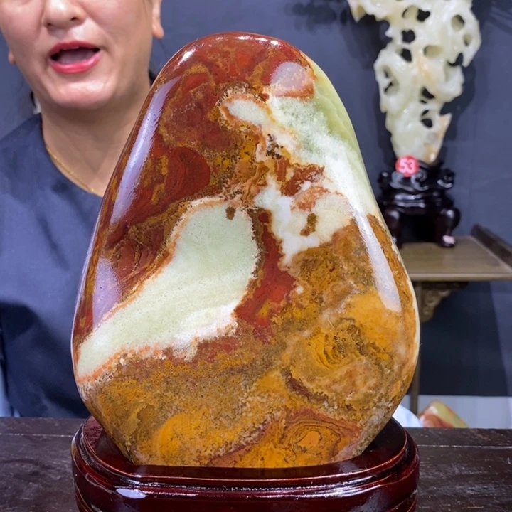 石材精品古青石摆件
