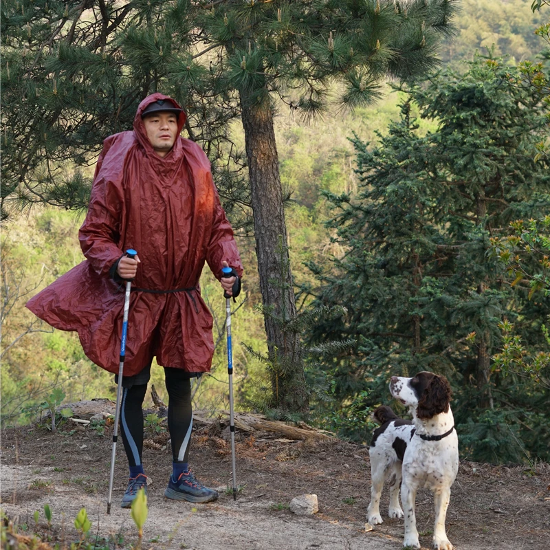 Valleystone山谷溪石轻量化户外徒步露营登山雨衣15D尼龙防雨原创