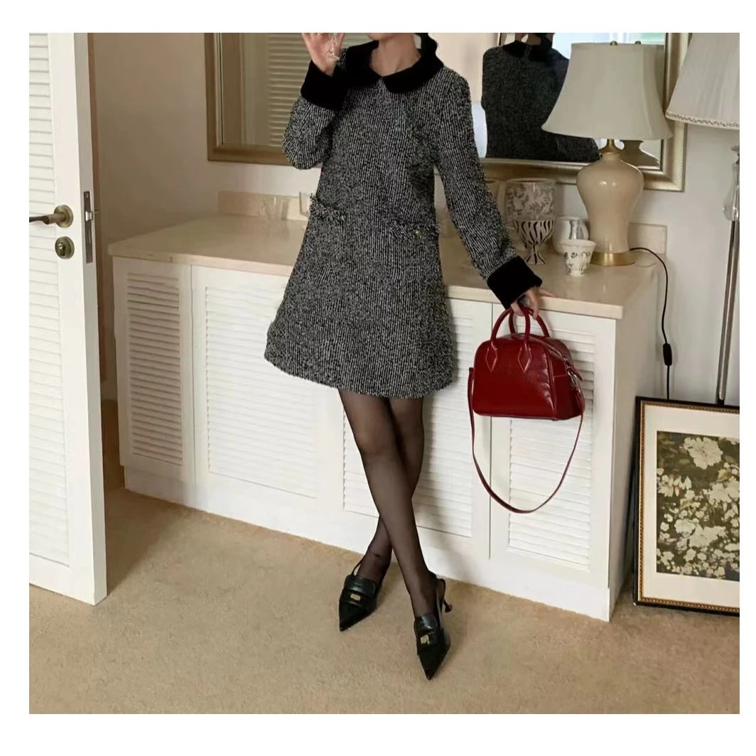 『时尚连衣裙Y』时尚韩版设计款百搭休闲连衣裙468-471