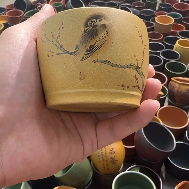 茶杯紫砂全手工制作工艺