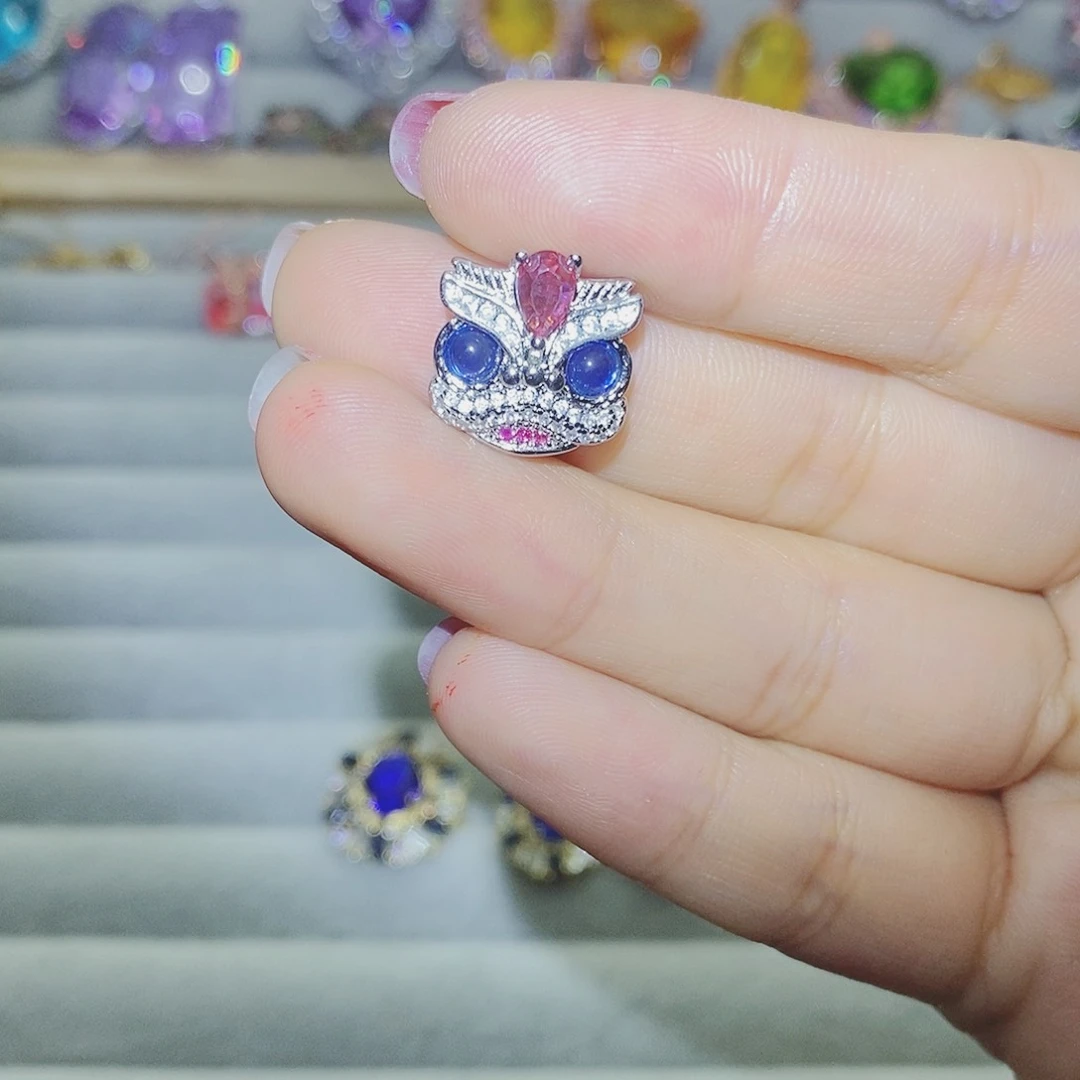 【闪购商品】托帕石耳饰银S925镶嵌
