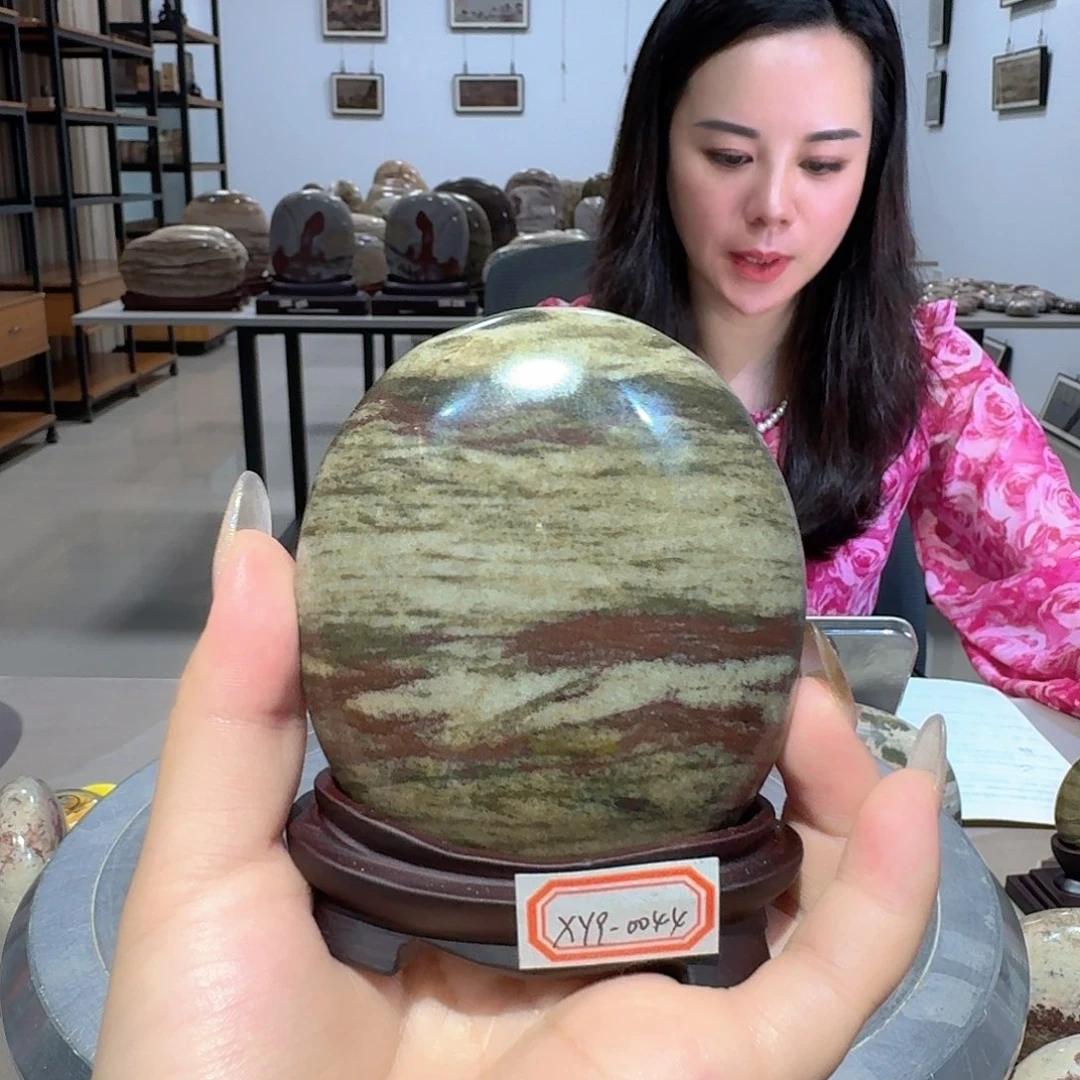 长江画面石小摆件