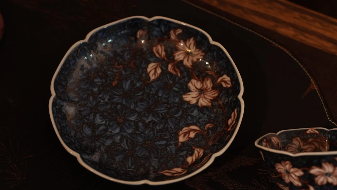 正萌凌霄花壶承复古陶瓷茶道