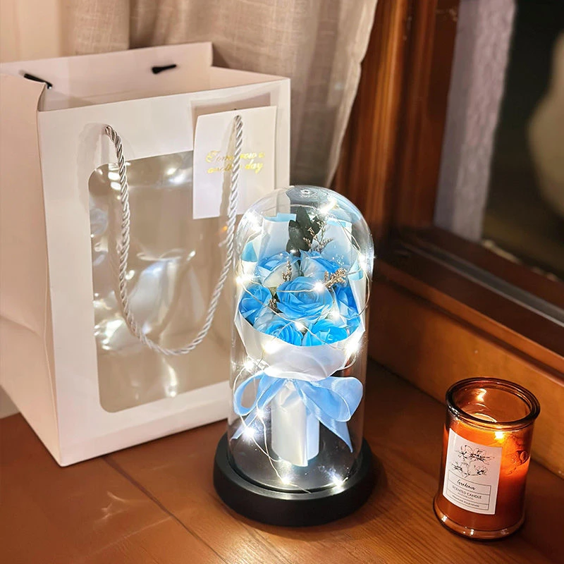 38女神节礼物送女友妈妈永生花女生老婆生日玫瑰花表白女神节