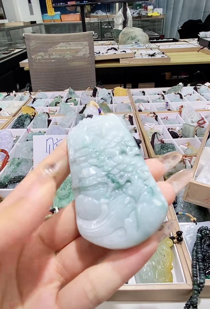 天然缅甸翡翠A货未镶嵌