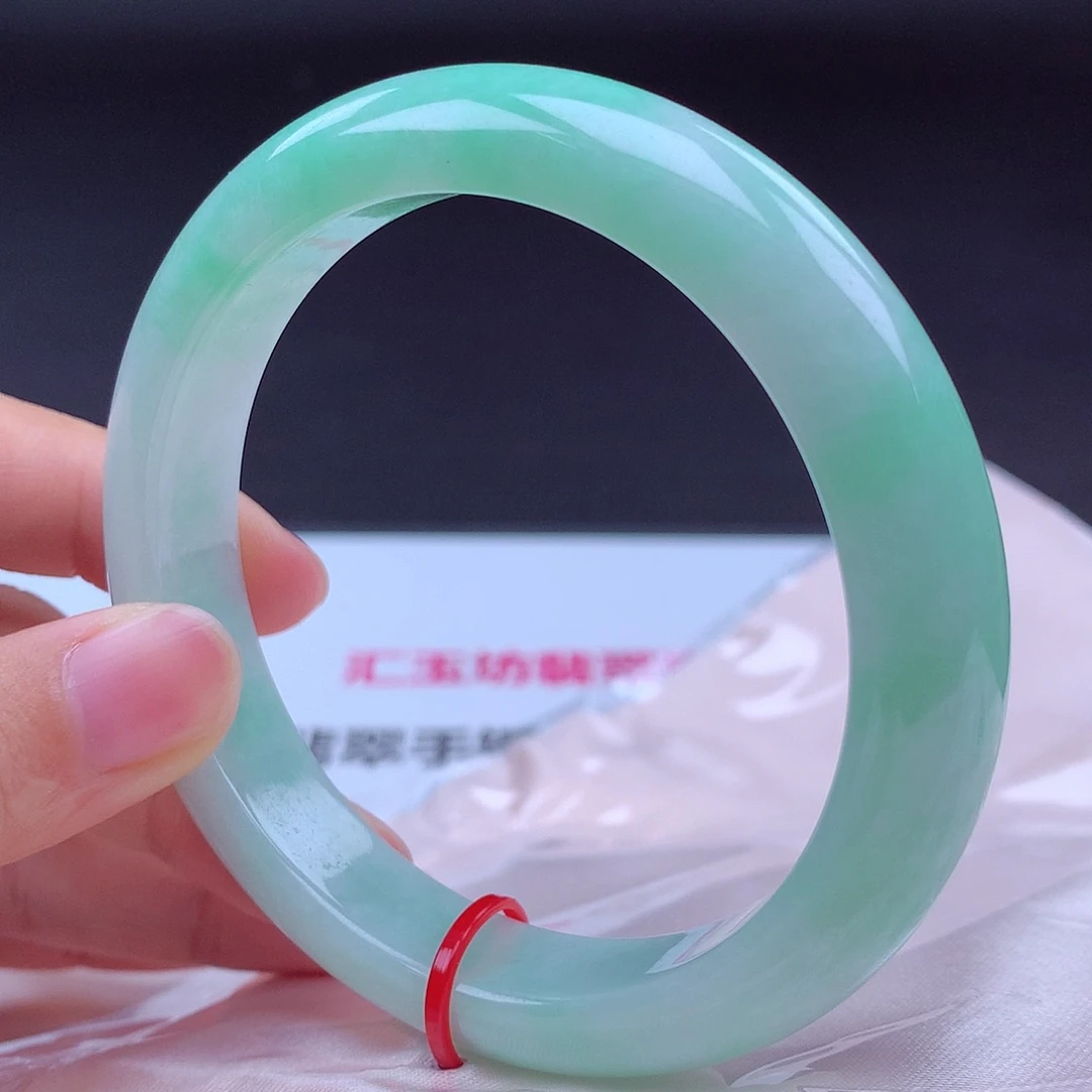 翡翠未镶嵌手镯手镯001815