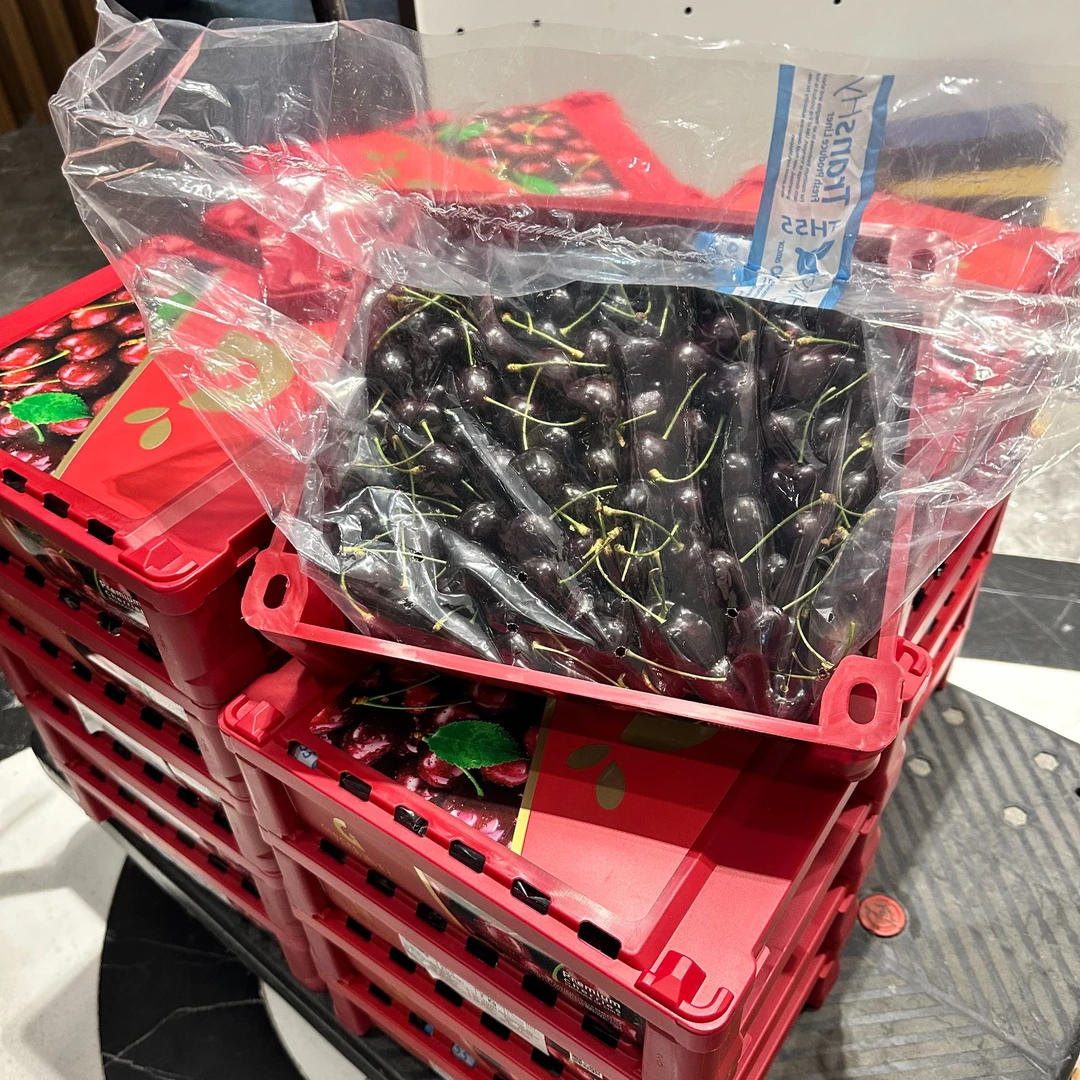吉制 智利空运 小红盒科迪亚车厘子JJJ 1盒4斤