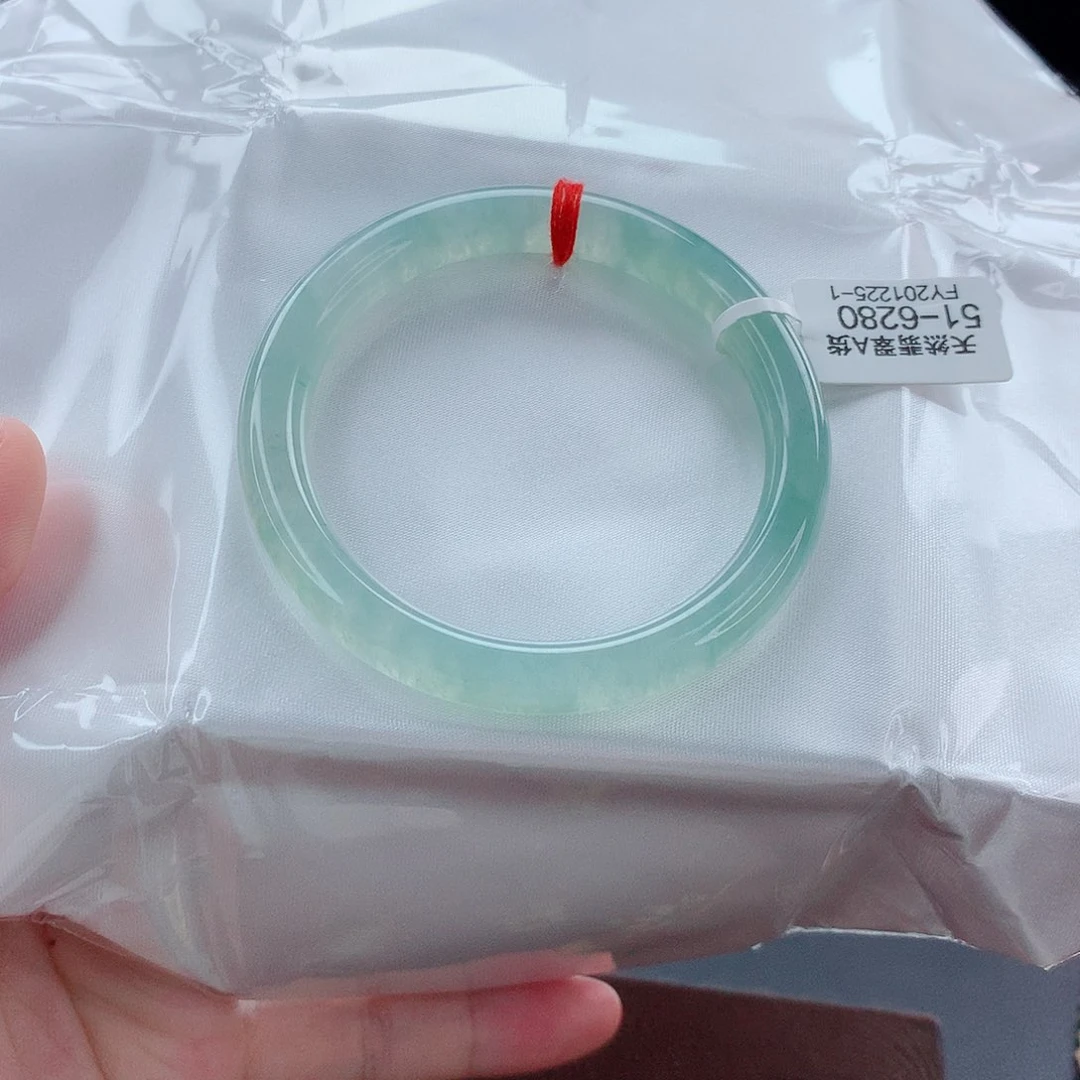 未镶嵌手镯翡翠冰绿美人条