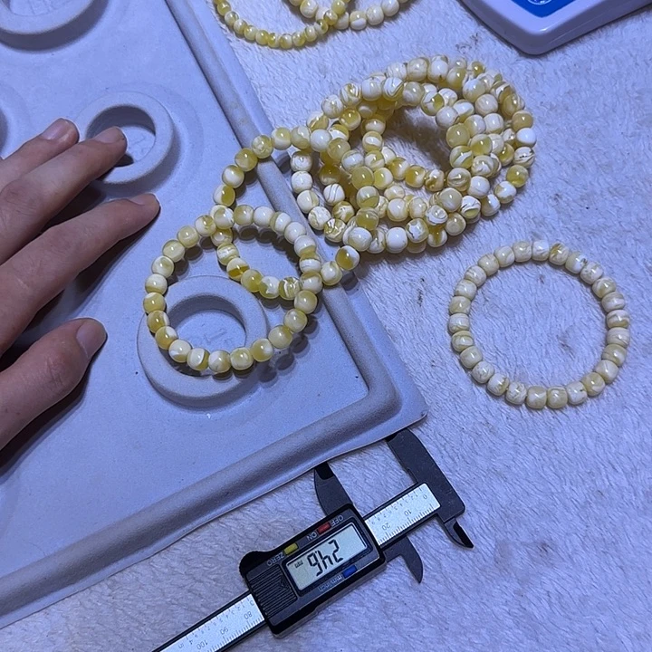 手链琥珀未镶嵌蜜蜡