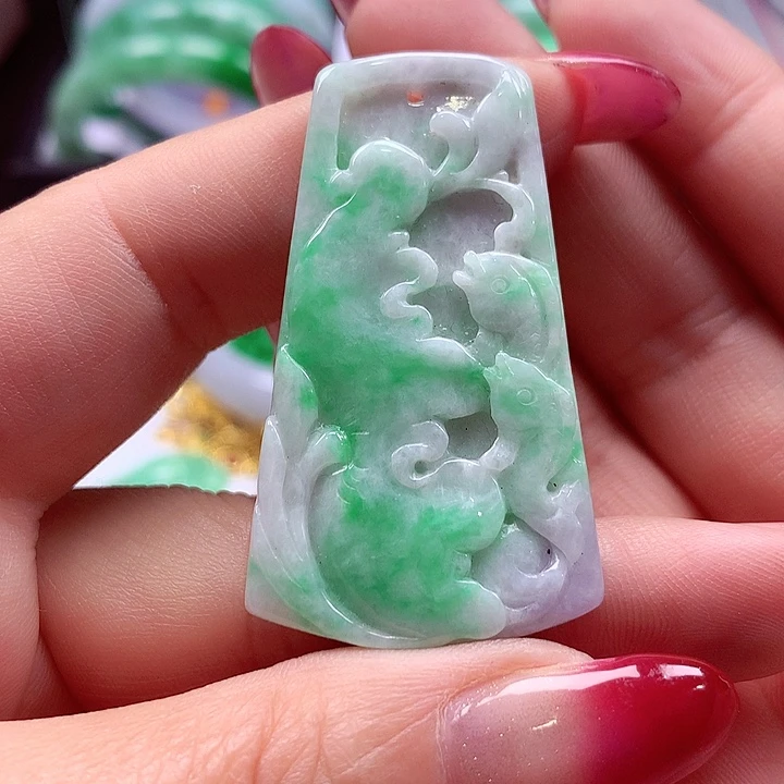 颈饰未镶嵌翡翠翡翠