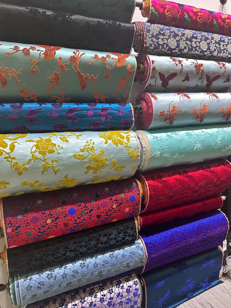 【二掌柜绸庄】漳绒漳缎100%桑蚕丝70CM幅宽diy定制