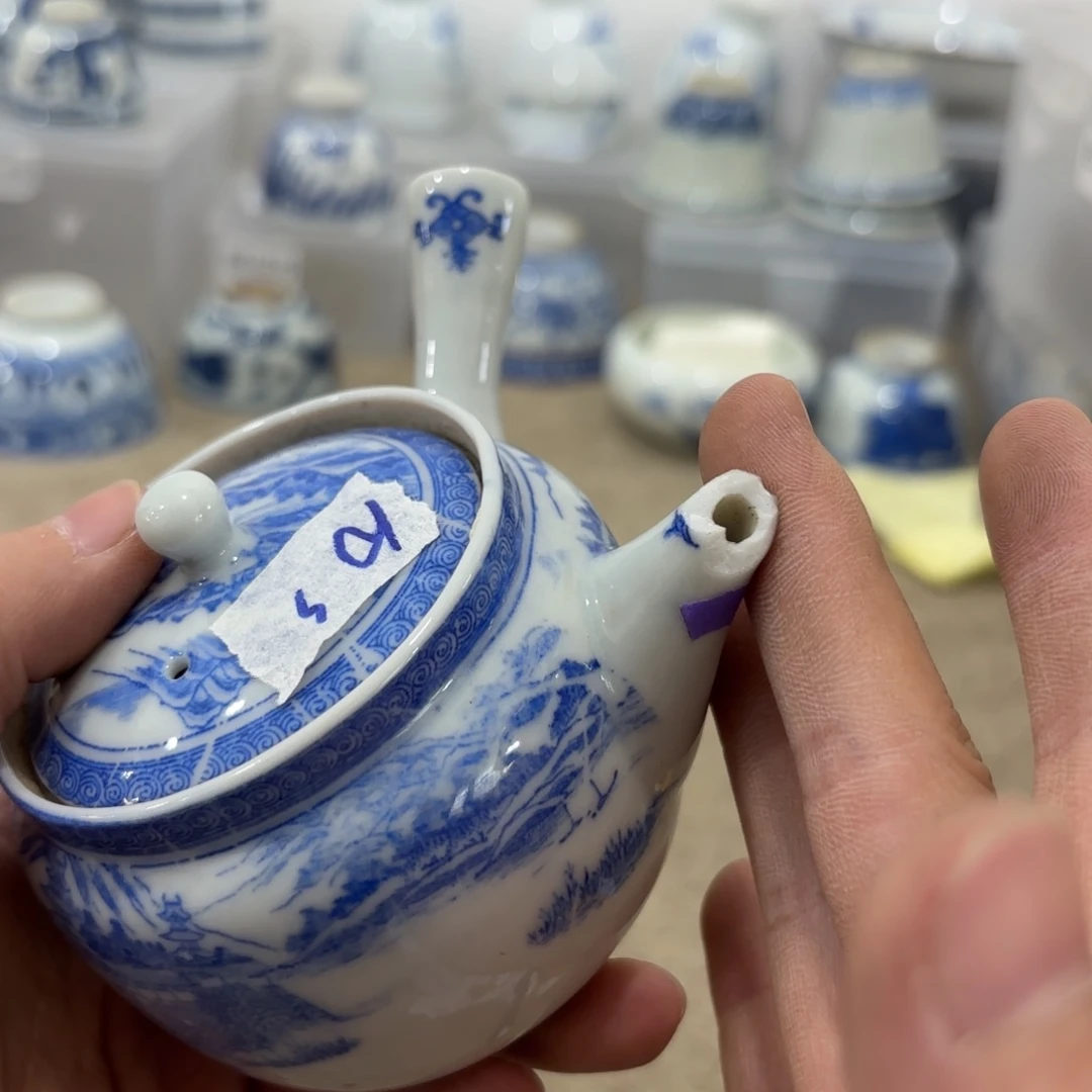 瓷片非常好看的花瓶