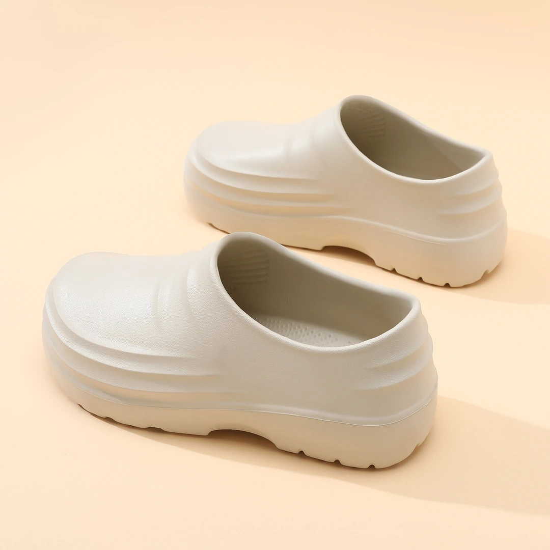 包头拖女款夏外穿新款防滑软底手术室护士鞋轻便时尚一脚蹬厨师鞋