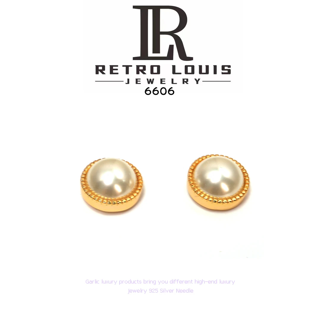 耳饰 RETRO LOUIS【赫本】Hepburn系列 耳饰~6606 J
