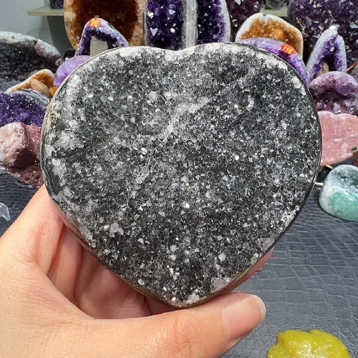 珠宝半成品紫晶未镶嵌