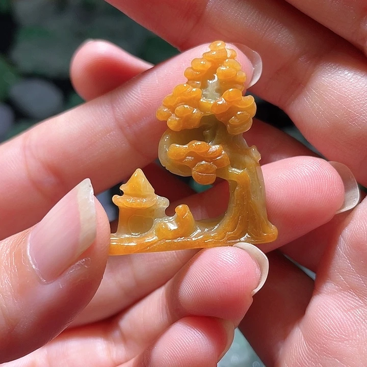 颈饰未镶嵌翡翠天