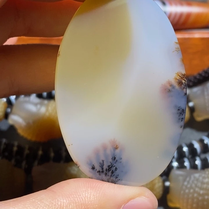 玛瑙/玉髓未镶嵌项链