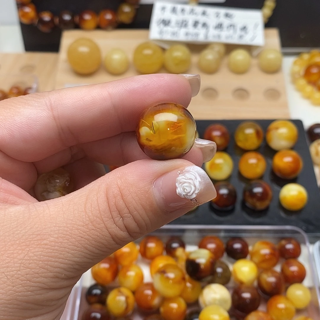 灬***灬虫珀未镶嵌裸石蜜蜡