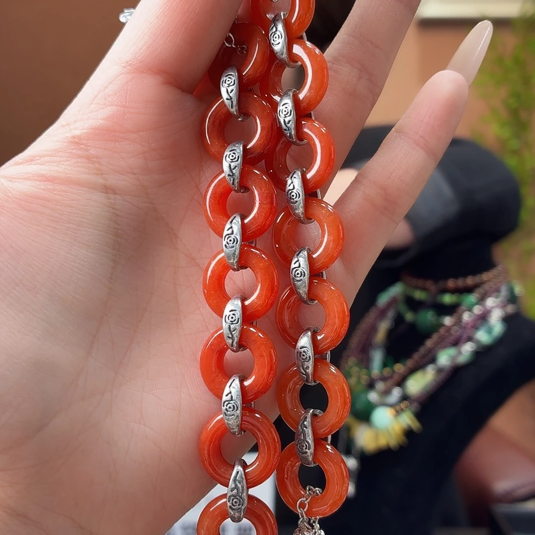 翡翠未镶嵌耳饰多样性发一手串