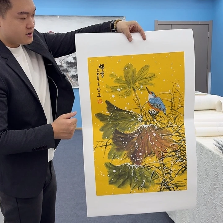 国画手绘国画作品