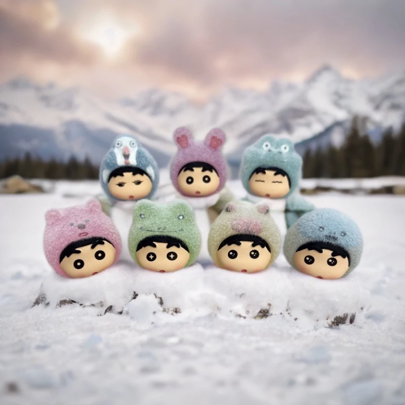 【动物园小新】夜光植绒高品质时尚蜡笔小新桌面diy饰品摆件