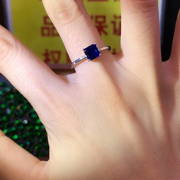 蓝宝石戒指未镶嵌