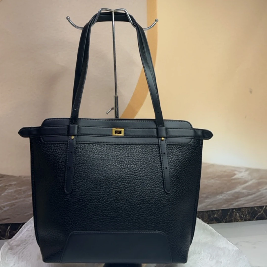 少量现货真皮四季百搭通用手提包荔枝纹法式