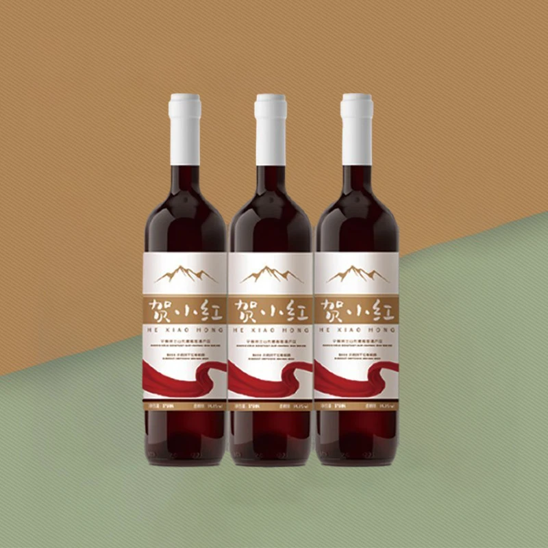 贺兰红贺小红干红葡萄酒375ml*1瓶