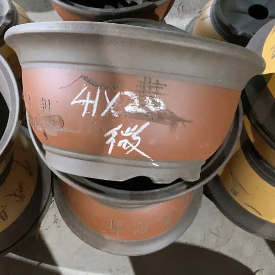 紫砂花盆80-2微瑕41-20
