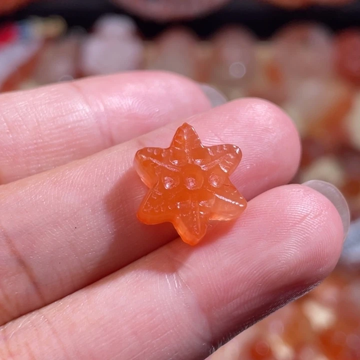 南红玛瑙雪花未镶嵌562