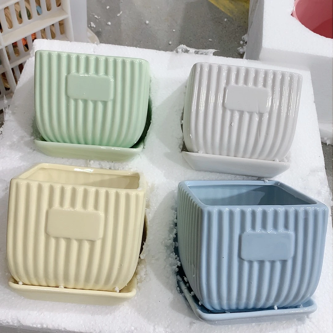 陶瓷陶瓷多肉花盆特价