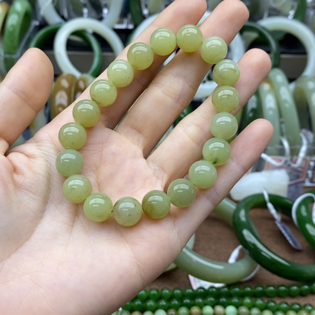 手串未镶嵌和田玉卡10