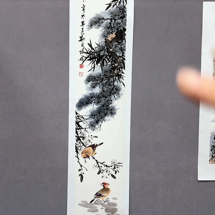 国画亲笔手绘放心去藏