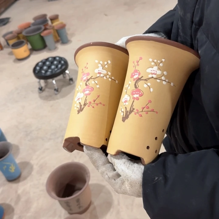 紫砂紫砂花盆s d f g