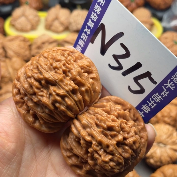 文玩核桃把件四座楼45尺