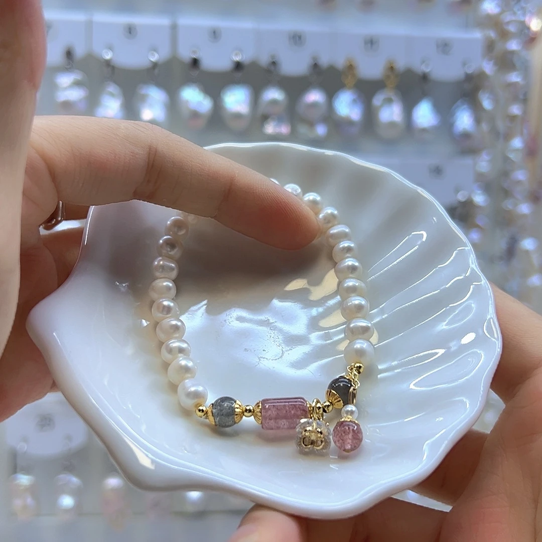 淡水珍珠未镶嵌颈饰