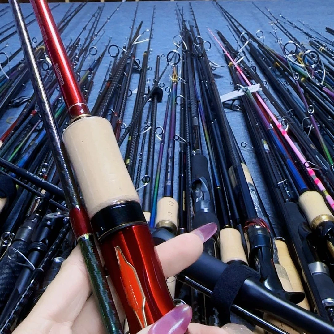 晨***光3m碳素路亚竿直柄杆链接