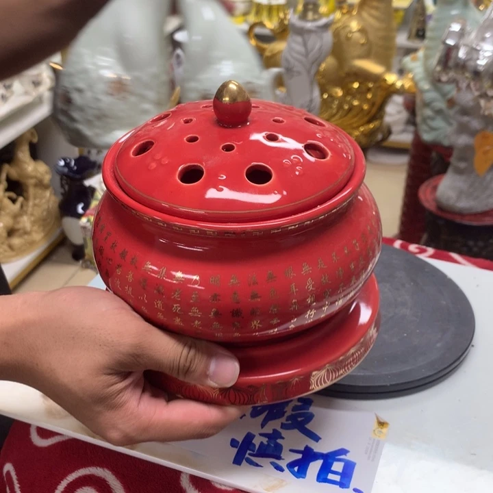 摆件微瑕陶瓷介意勿拍