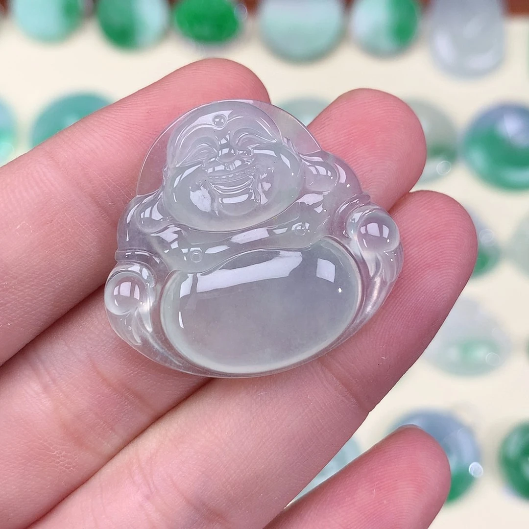 颈饰未镶嵌翡翠吊坠