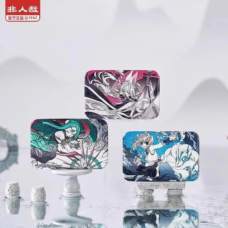 非人哉仙山琼阁系列-方形-圆形徽章盲盒动漫周边二次元潮玩(代拆)