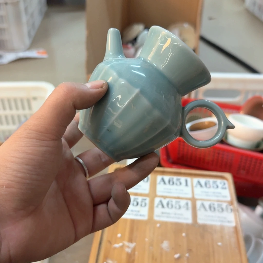 底槽青瑕疵茶具介意勿拍