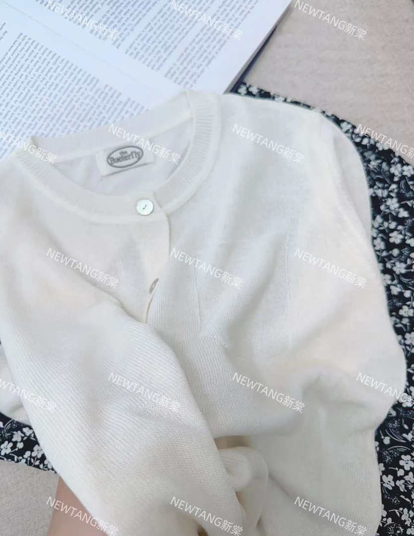 【假口袋开衫短袖】27277春夏新款时尚短袖开衫