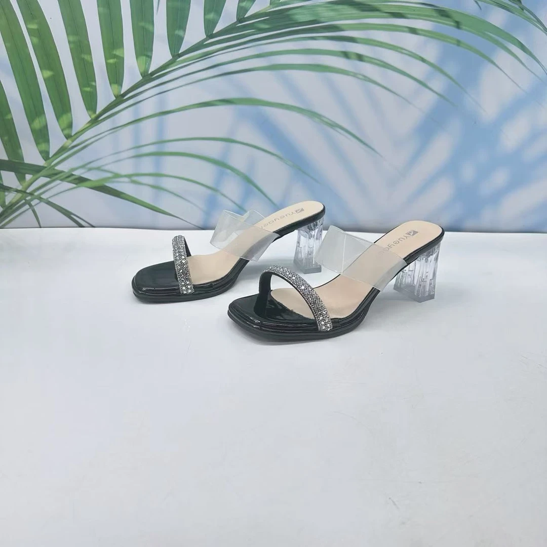 小强家女鞋 芽儿家新款百搭女凉鞋（Y634-46-1）（W34AYV2629501）