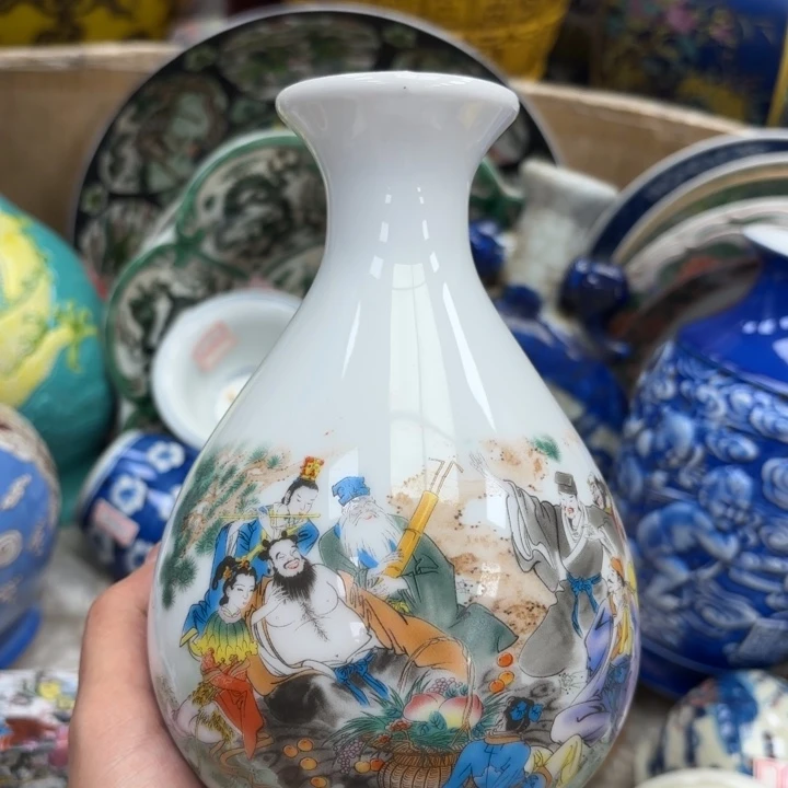 瓷片瓷器摆件 瓷器摆件