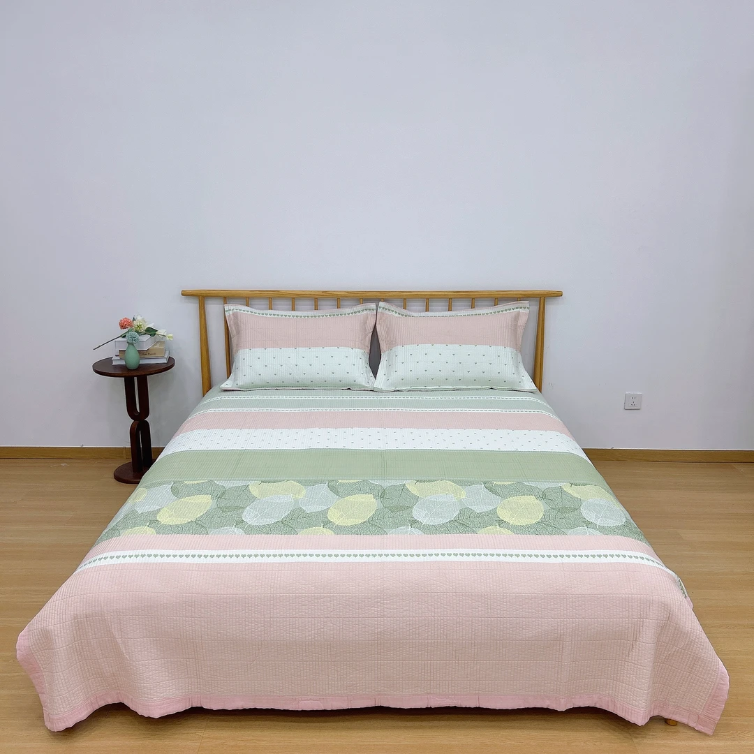 有瑟【琉璃心】高端AA版天丝床盖三件套 亲肤透气凉感套件