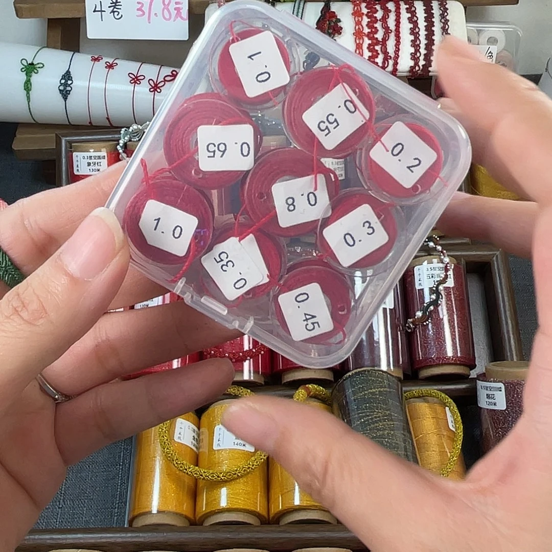 聚酯纤维红蜡线红色全规格