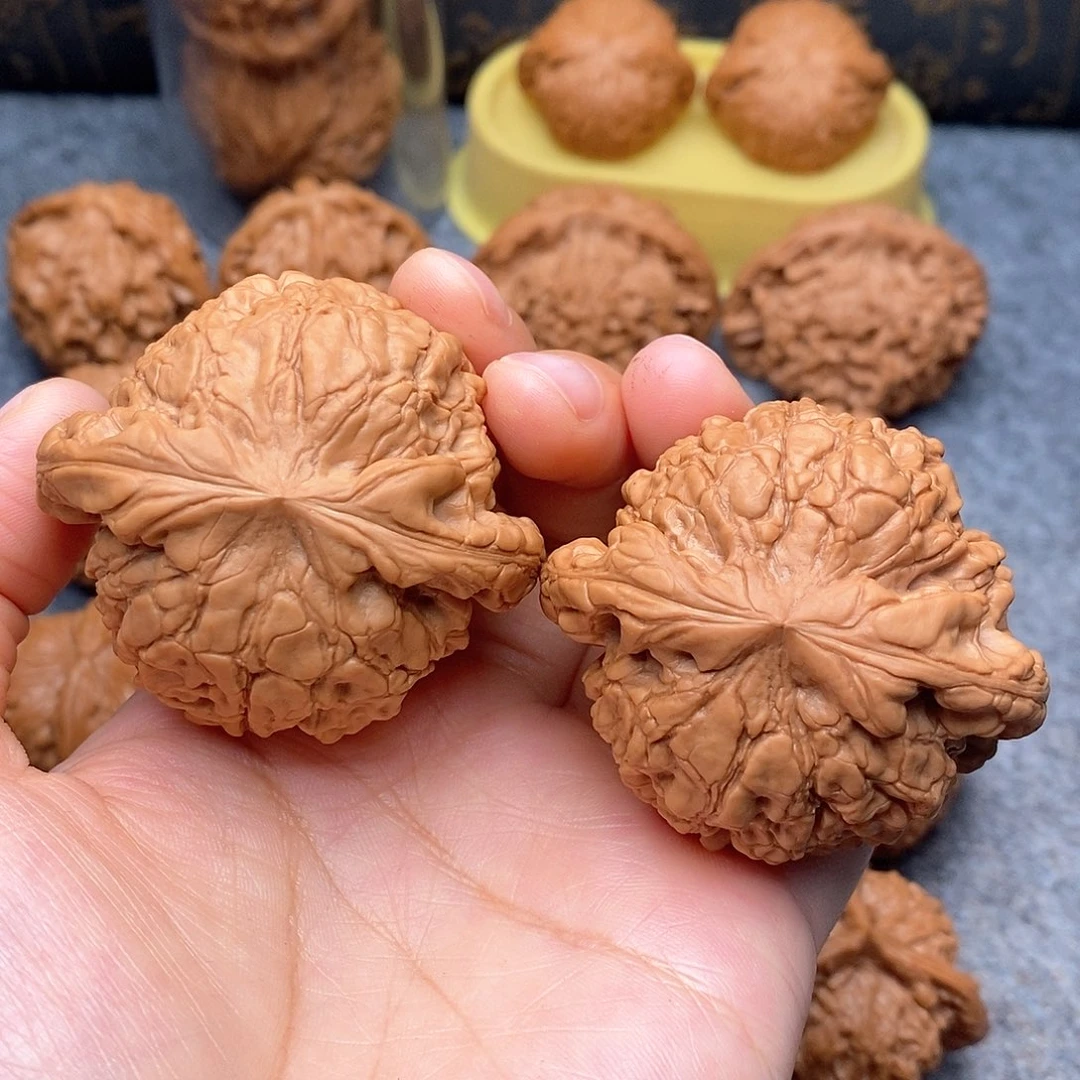 文玩核桃把件龙鼎51尺全品